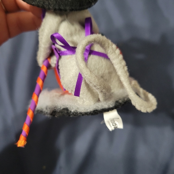 Annalee Collectible Halloween Mouse Witch With Pumpkin Brand New without Tags - Picture 3 of 4